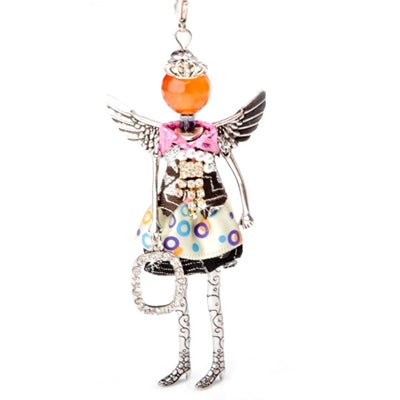 GRATITUDE Angel Key Chain And Necklace