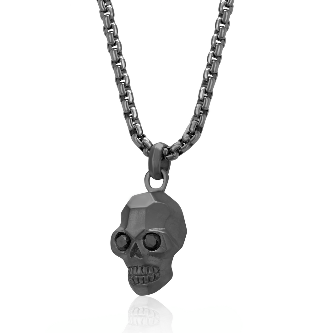 SKULL Head Essential Chain Necklace (large)