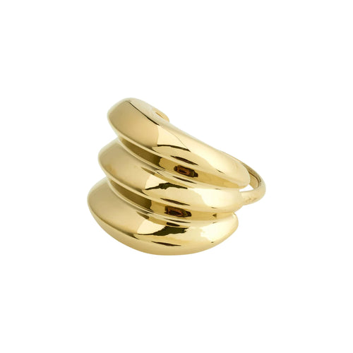 REFLECT RECYCLED GOLD STATEMENT RING
