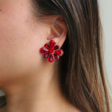 Button Style Statement Clip-on Earrings (2 colours)