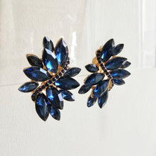 Cluster Statement Clip-on Earrings (4 colours)