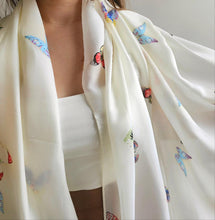 Butterfly Silk Scarf (2 colours)