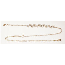 Marquise Stone Cluster Chain Belt