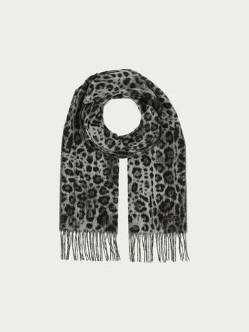 LEO Leopard Patterned Scarf - 2 Colour Options