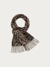 LEO Leopard Patterned Scarf - 2 Colour Options
