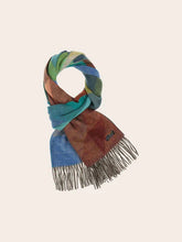 GEOMETRIC Colour Pattern Cashmink Scarf