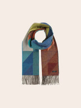 GEOMETRIC Colour Pattern Cashmink Scarf