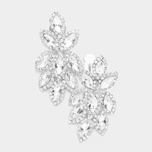 EVI  Marquis Crystal Clip-On Earrings - (3 Colours)