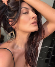 DOLCE VITA 14K Gold Plated Circular Earrings