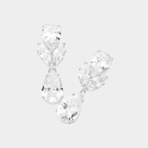 MIRELLA Crystal CZ Crystal Earrings