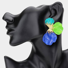 BLOOM Resin Earrings - 3 Colour Options