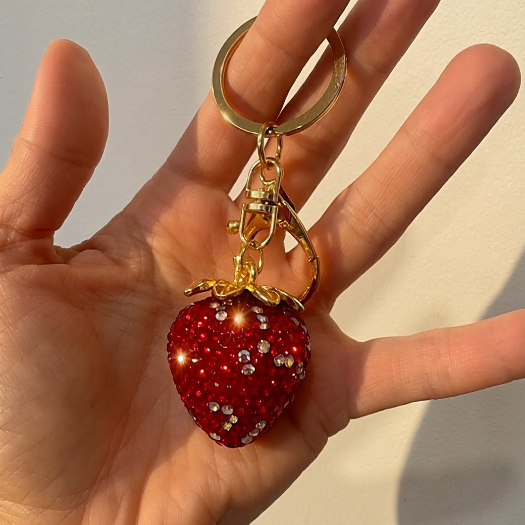 SWEET Strawberry Key Chain