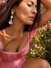 ROSABELLA Tear Drop Statement Earrings