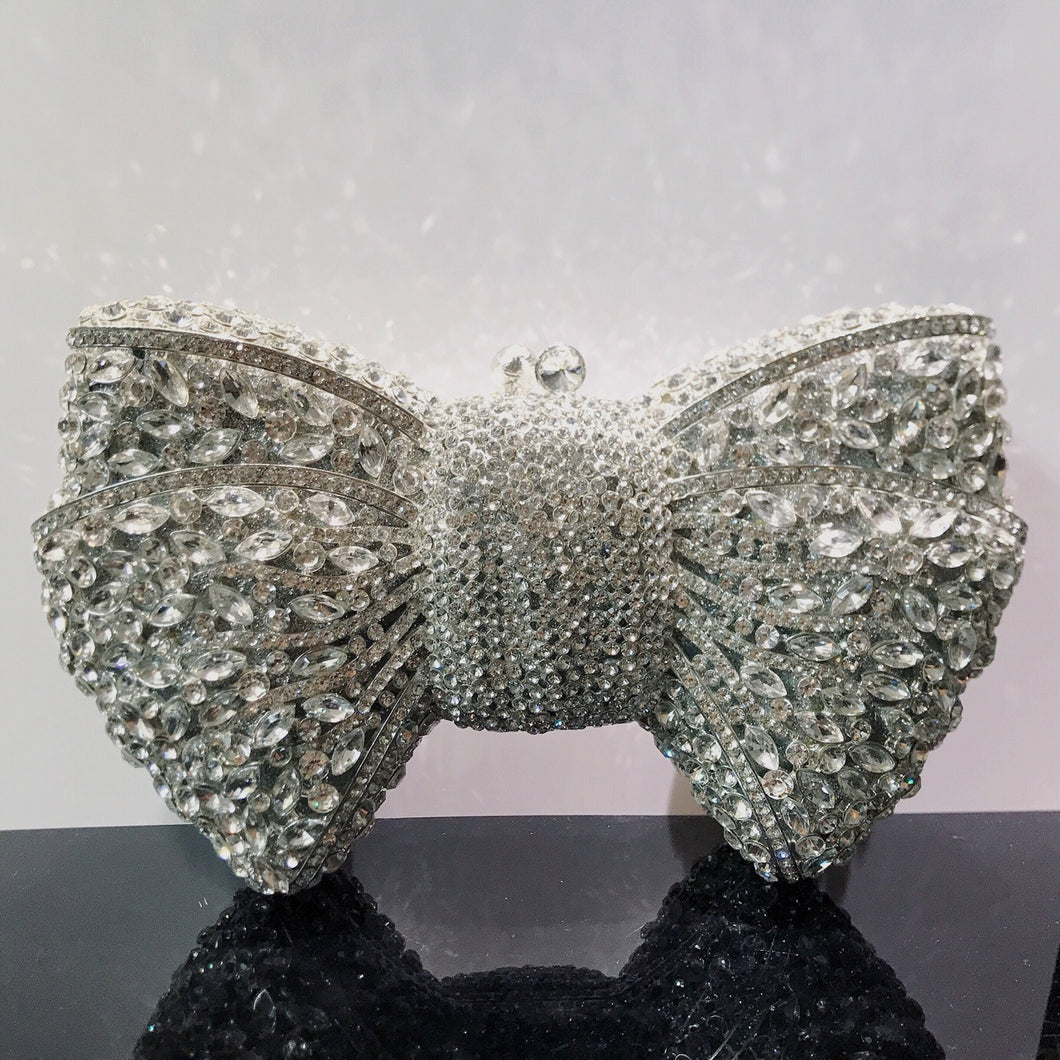 MATERIAL GIRL Jewel Bow Clutch