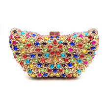 DUCHESS Multicolour Crystal Clutch Purse