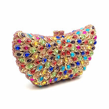 DUCHESS Multicolour Crystal Clutch Purse