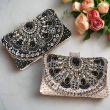 JULIETTE Embroidered Clutch Bag - 3 Colour Options