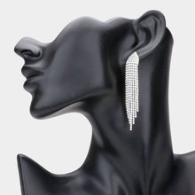 DIANA Crystal Fringe Earrings - 2 Colours