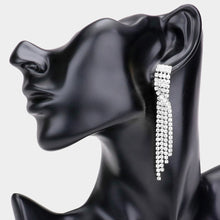 KAY Crystal Fringe Earrings - 2 Colours