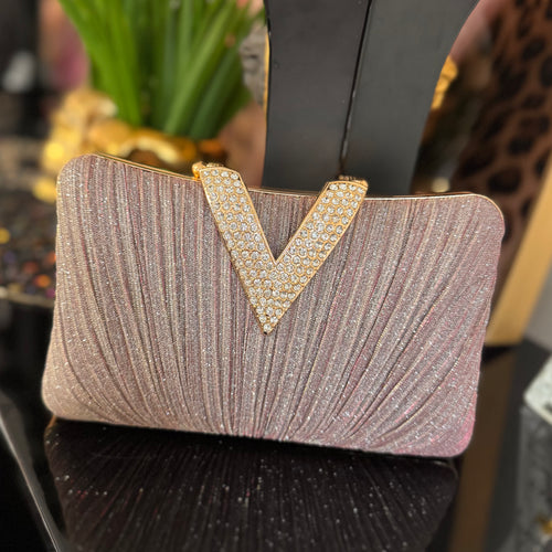 V Radiance Clutch - 2 Colour Options