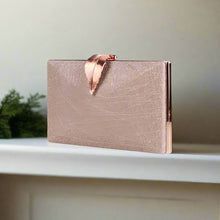LAUREL Leaf Closure Clutch Bag