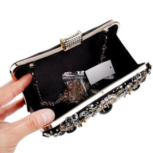 JULIETTE Embroidered Clutch Bag - 3 Colour Options