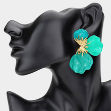 FLORA Resin Earrings - 3 Colour Options