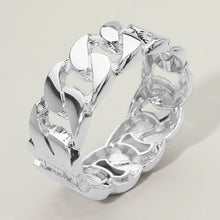 KEAN Cuban Link Hinged Bangle Bracelet - Gold or Silver