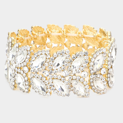 Bellisima Evening Statement Bracelet - 2 Colours