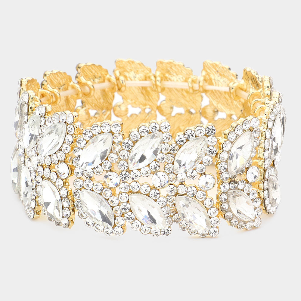 Bellisima Evening Statement Bracelet - 2 Colours