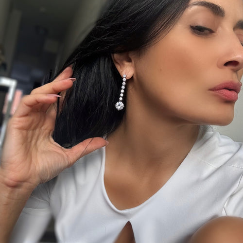 LILIA Cubic Zirconia Earrings