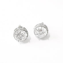 ELARA Cubic Zirconia Stud Earrings