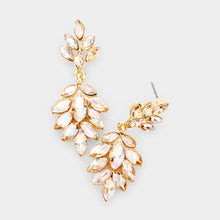 REENA Small Crystal Marquis Earrings - 4 Colours