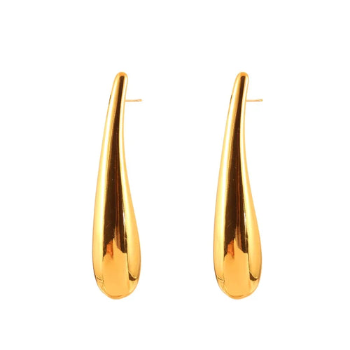 AURELIA 14 K Gold Plated Drop Earrings