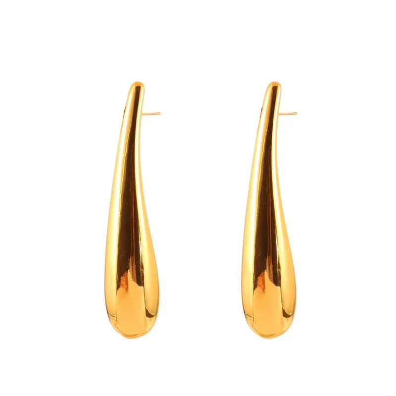 AURELIA 14 K Gold Plated Drop Earrings