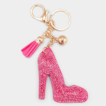 HIGH HEEL SHOE Bling Key Chain - 2 Colour Options