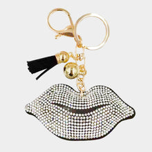 BLING LIPS Tassel  Keychain - 2 Colours