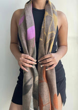SUSTAINABILITY EDITION Leaves Recycled Scarf
