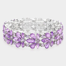 JESS Floral Stretch Bracelet - 8 Colours
