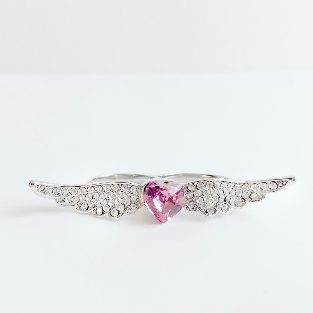 CUPID Angel Wing Heart Ring