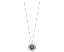 Turquoise Diamond Evil Eye Protection Necklace