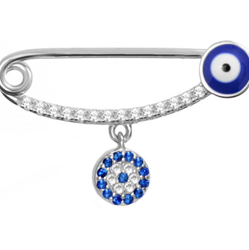 Evil Eye Round Pin