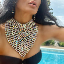 BELLA Crystal Large Bib Necklace