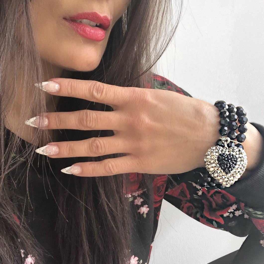 Swarovski crystal stretch deals bracelet