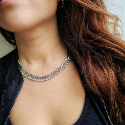 KIMMY Chain Crystal Necklace