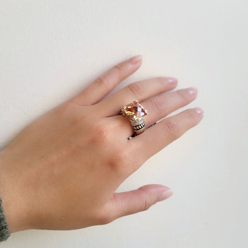 CENTURY Topaz Crystal Ring