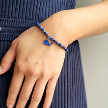STRENGTH WHALE Lapis Lazuli Gemstone Bracelet