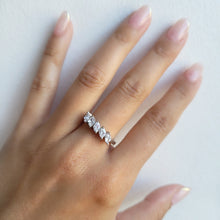 Marquis Crystal Band Ring