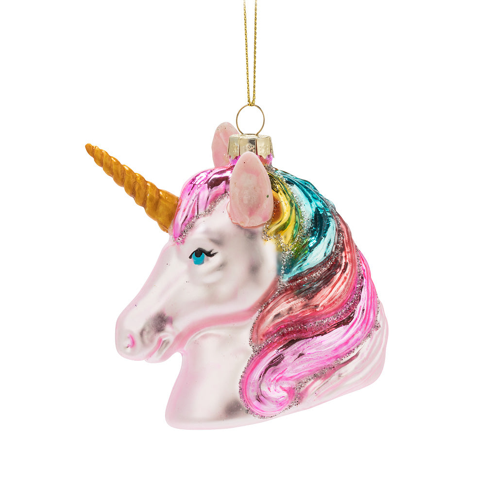 MAGICAL Christmas Unicorn Ornament