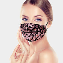 Diamond Sequins Face Mask